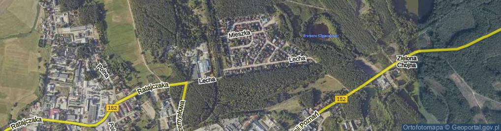 Zdjęcie satelitarne Lecha ul.