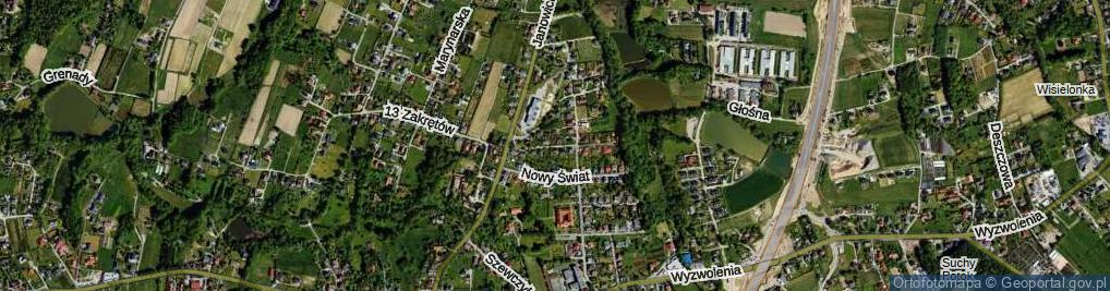 Zdjęcie satelitarne Leszka Czarnego ul.