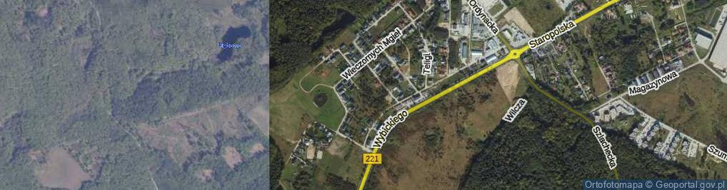 Zdjęcie satelitarne Ledóchowskiego Antoniego, kpt. ul.