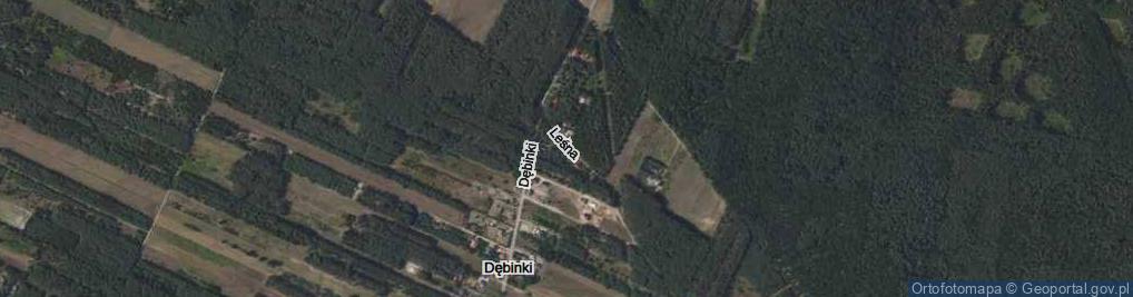 Zdjęcie satelitarne Leśna ul.