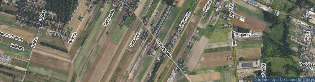 Zdjęcie satelitarne Leszczynowa ul.
