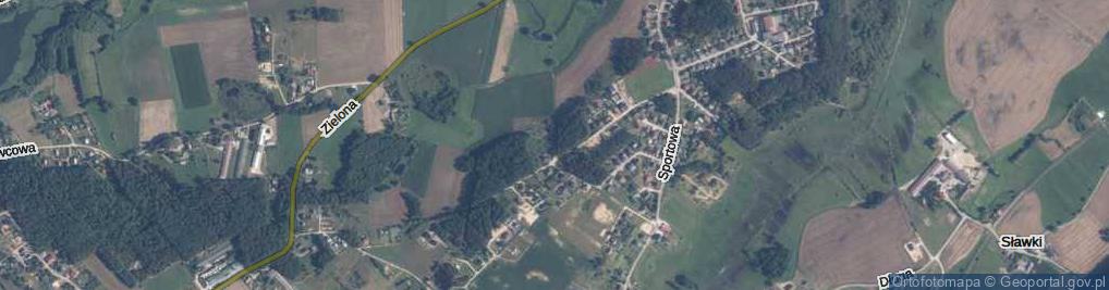 Zdjęcie satelitarne Leśna ul.