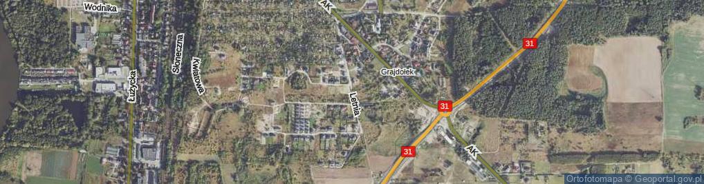 Zdjęcie satelitarne Letnia ul.