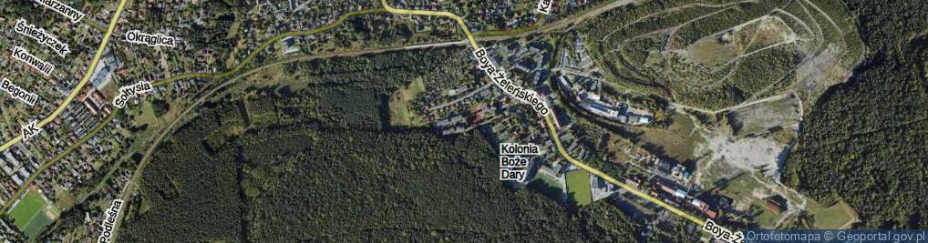 Zdjęcie satelitarne Lepszego Kazimierza ul.