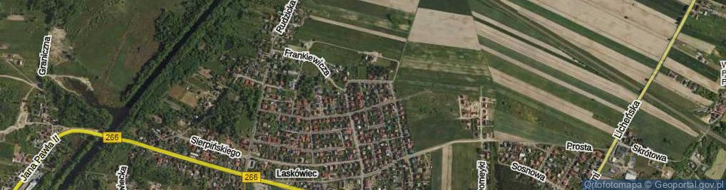 Zdjęcie satelitarne Leśniewskiego Stanisława ul.