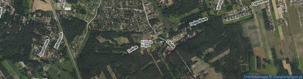 Zdjęcie satelitarne Leśna ul.