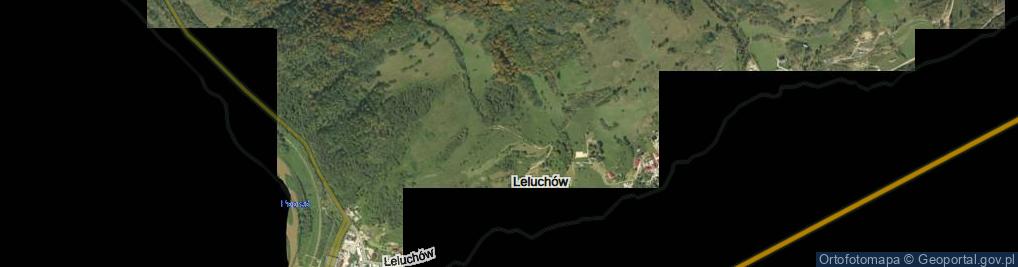 Zdjęcie satelitarne Leluchów ul.