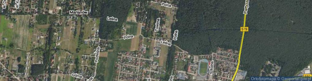 Zdjęcie satelitarne Leśna ul.