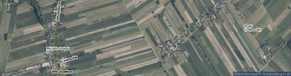 Zdjęcie satelitarne Lewoszów ul.
