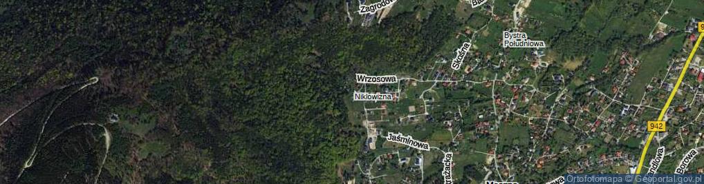 Zdjęcie satelitarne Leśna ul.