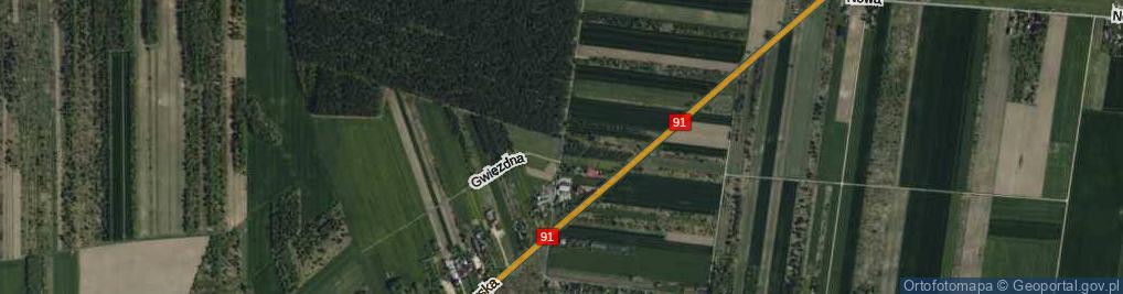 Zdjęcie satelitarne Letniskowa ul.