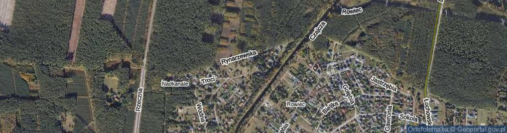 Zdjęcie satelitarne Leszcza ul.