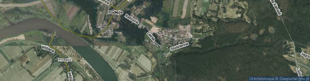 Zdjęcie satelitarne Letnia ul.