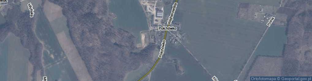 Zdjęcie satelitarne Leśna ul.