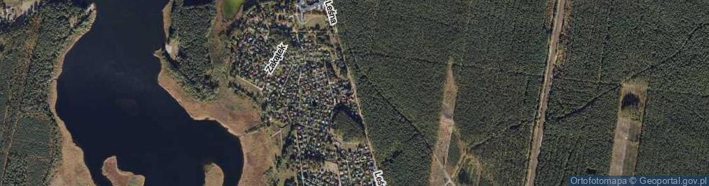 Zdjęcie satelitarne Leśna ul.