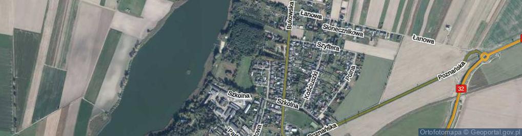 Zdjęcie satelitarne Leśna ul.