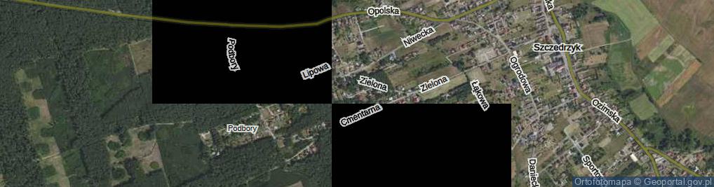 Zdjęcie satelitarne Leśna ul.