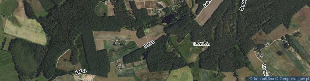 Zdjęcie satelitarne Leśna ul.