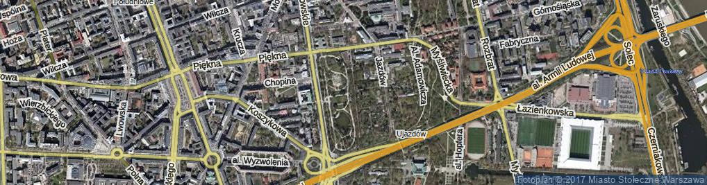 Zdjęcie satelitarne Lennona Johna ul.