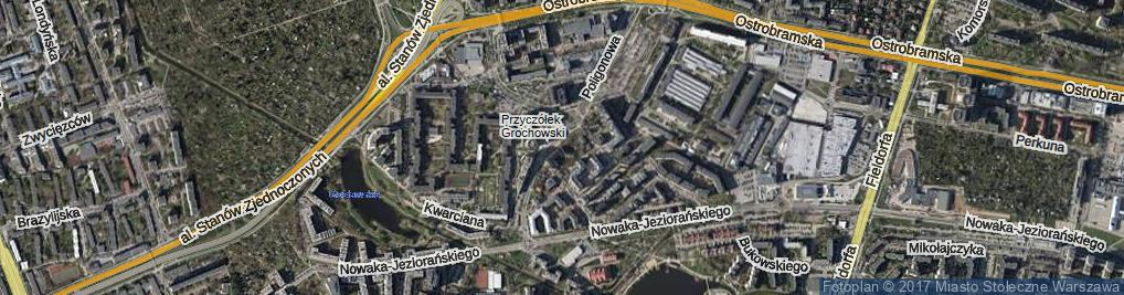 Zdjęcie satelitarne Lechitów ul.