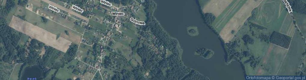 Zdjęcie satelitarne Leśna ul.