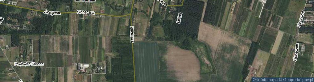 Zdjęcie satelitarne Leśna ul.