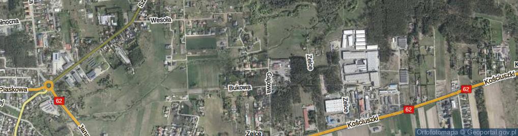 Zdjęcie satelitarne Leśna ul.