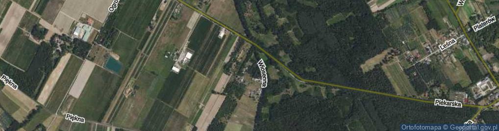 Zdjęcie satelitarne Letnia ul.