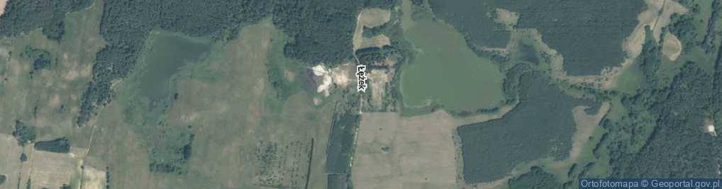Zdjęcie satelitarne Łężek ul.