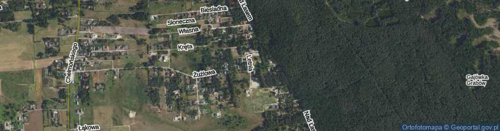 Zdjęcie satelitarne Letnia ul.