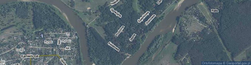 Zdjęcie satelitarne Lipowa ul.