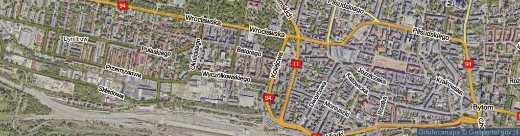 Zdjęcie satelitarne Ligęzy Józefa ul.