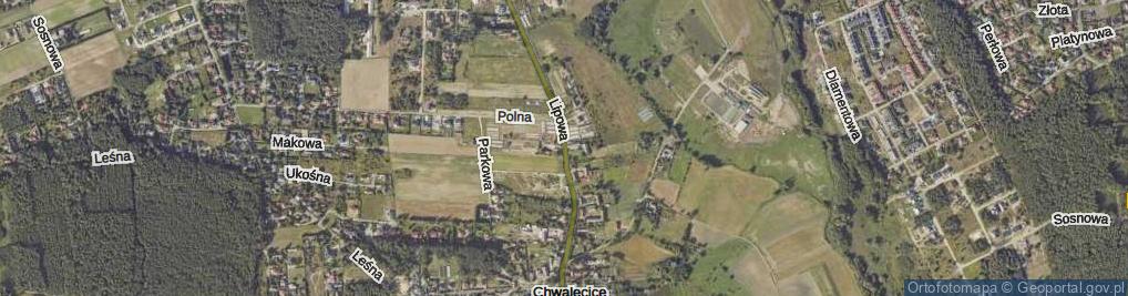 Zdjęcie satelitarne Lipowa ul.