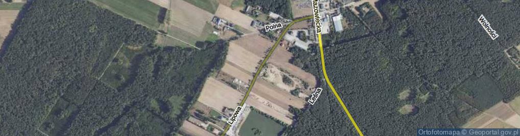 Zdjęcie satelitarne Lipowa ul.