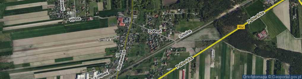 Zdjęcie satelitarne Lipowa ul.