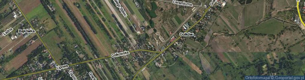 Zdjęcie satelitarne Lipowa ul.