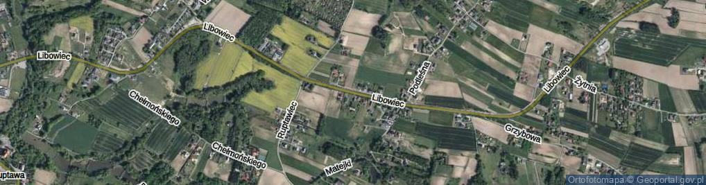 Zdjęcie satelitarne Libowiec ul.