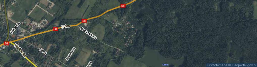 Zdjęcie satelitarne Lipowa ul.