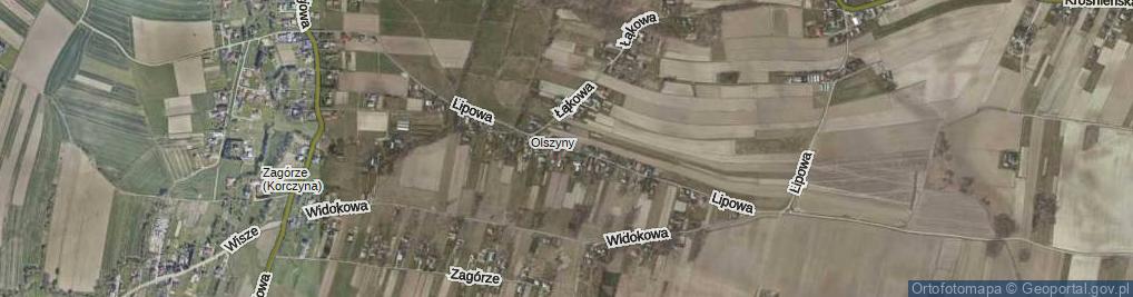 Zdjęcie satelitarne Lipowa ul.