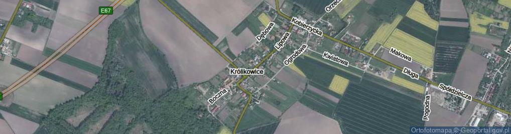 Zdjęcie satelitarne Lipowa ul.