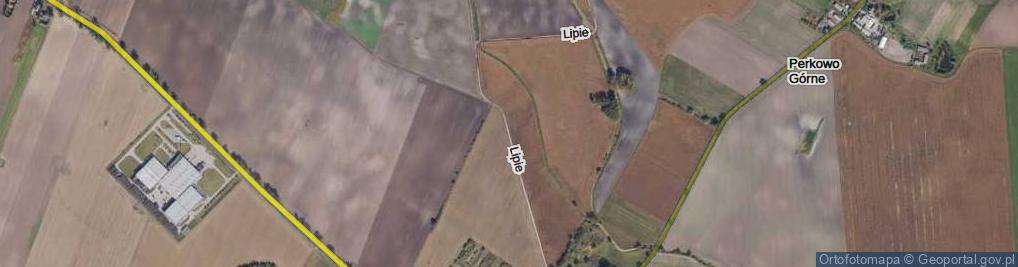 Zdjęcie satelitarne Lipie ul.