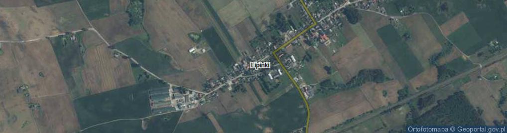 Zdjęcie satelitarne Lipinki ul.