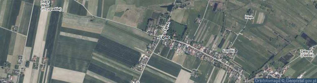 Zdjęcie satelitarne Lipno ul.