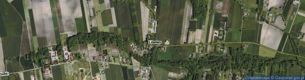 Zdjęcie satelitarne Lisewo ul.