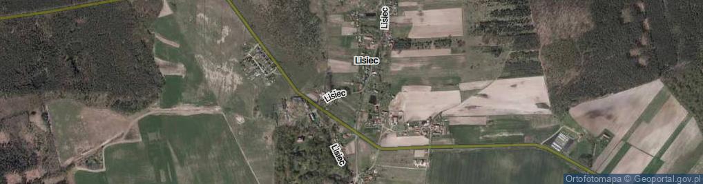 Zdjęcie satelitarne Lisiec ul.