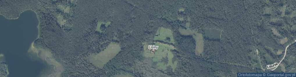 Zdjęcie satelitarne Lisiny ul.