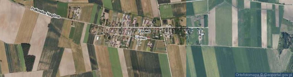 Zdjęcie satelitarne Lisowo ul.