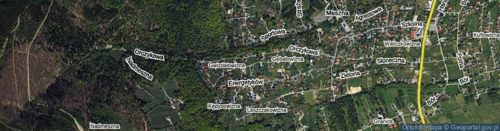 Zdjęcie satelitarne Lipowa ul.