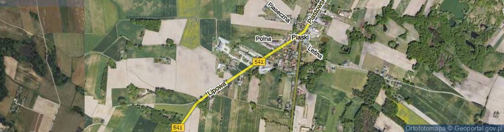 Zdjęcie satelitarne Lipowa ul.