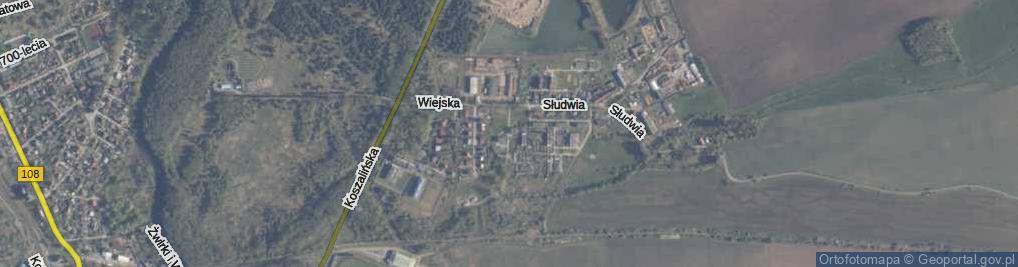 Zdjęcie satelitarne Lipowa ul.